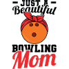 Just A Beautiful Bowling Mom