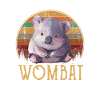 wombat aussie australian wombat