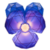 Violet Crystal Bloom