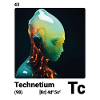 AI am Technetium (wt)
