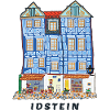 Idstein, landmark Schiefes Haus, Germany