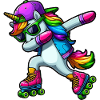 DABBENDES EINHORN AUF INLINERN