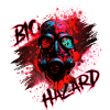 Gaz mask red