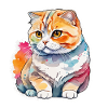 Scottish Fold Scottish Fold-Eared Cat