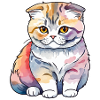 Scottish Fold Scottish Fold-Eared Cat