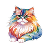 Aquarelles de chat persan