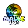 Malle 2024 Palm Trees Multicoloured
