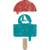 Sailboat Sunset Popsicle