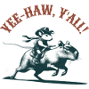 Yee-Haw Y'all - Rodeo Capybara