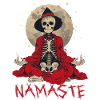 Skull - Namaste