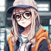 Anime geek girl