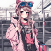 Cute girl anime
