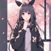 Süßer Mädchen-Anime