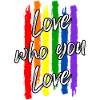 Love Who you Love pride month