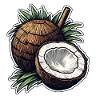 Coconut / Drink / Exotic / Tropical / Palm