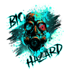 Gaz mask blue
