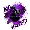 Gaz mask purple