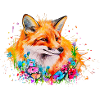 Aquarell Fuchs, Fuchs