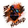 Gaz mask orange