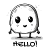 Cute Little Anime Tofu: Hello