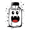 Lait heureux
