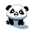 T-shirt Panda