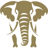 Silhouette d’éléphant