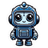 Blue robot