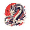 Chinese White Dragon