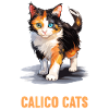 Calico Cat Glückskatze