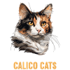 Calico Cat Glückskatze