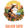 Calico Cat Glückskatze