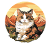 Calico Cat Lucky Cat