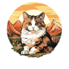 Calico Cat Lucky Cat