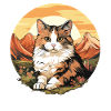 Calico Cat Lucky Cat