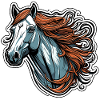 Pony / Pferd / Tier / reiten / Mähne