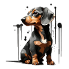 HUND KURZHAARDACKEL DACKEL