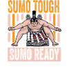 Sumo zäh Sumo bereit