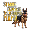Hundemama STARKE DEUTSCHE SCHÄFERHUND MAMA