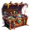 Treasure Chest Loot RPG Gamer Roleplay Shirt