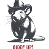 Giddy Up Ratte
