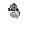 Marshmallow Cat