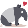 Tapir Happiness with Signature