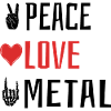 Peace Love Metal - Heart