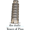 the italic Tower