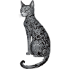 Cat tattoo style