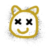 Teddy / Bär / Bear / lustig / handgemalt