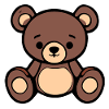 Cuddly Bear Illustration