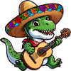 Cinco de Mayo Dino T-Rex