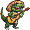 Cinco de Mayo T-Rex Cool